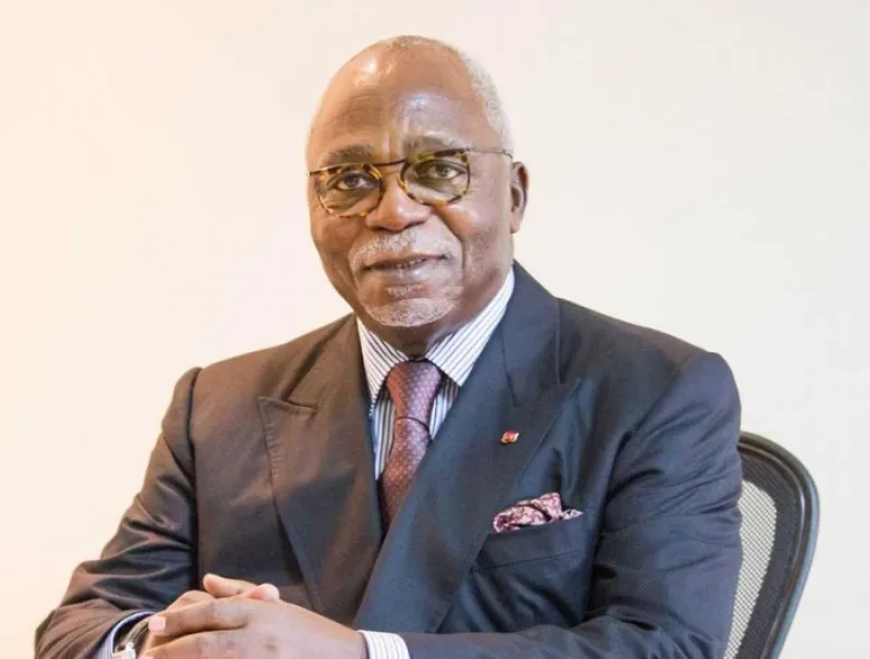 Guy Nzouba Ndama, président du parti Les Démocrates (LD)