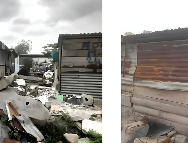 Habitations des déguerpis de Virié II d’Owendo