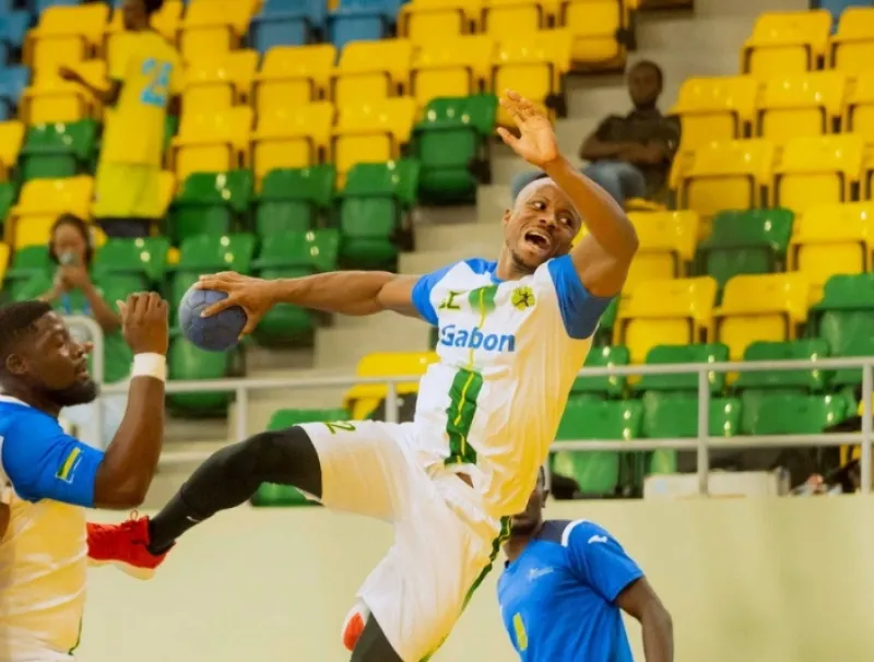 Handballeur gabonais