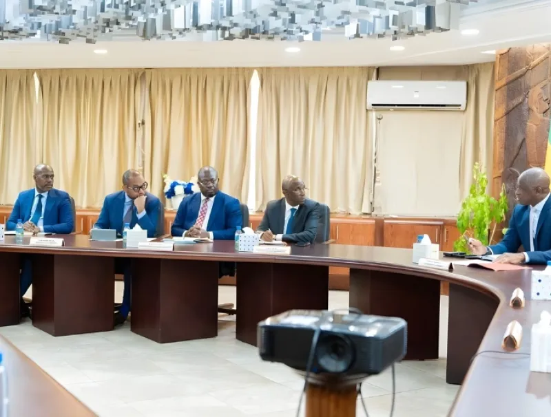 Hermann Immongault, vice-président du gouvernement gabonais