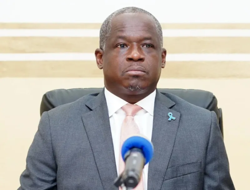 Hermann Immongault, ministre de l’Intérieur, de la Sécurité et de la Décentralisation