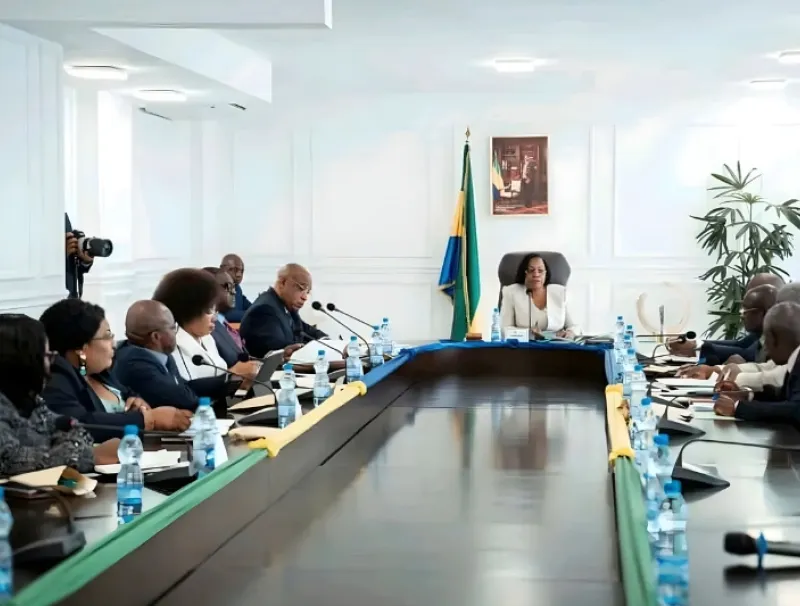 Huguette Yvonne Nyana Ekoume-Awori, présidente du Sénat