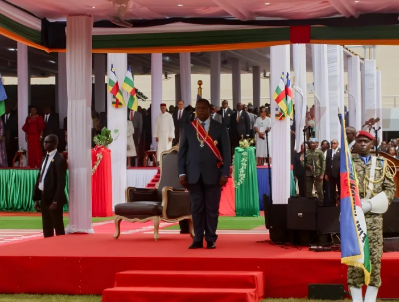 Investiture de Pr Faustin-Archange Touadera en République centrafricaine (RCA)