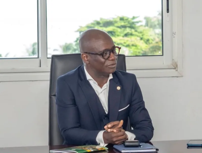 Jean Delors Biyogue Bi Ntougou, directeur général de l'Agasa