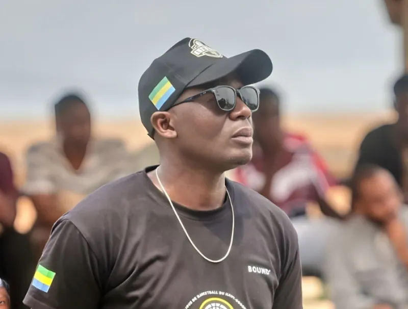  M. Kabrel BOUNDOU, président de la ligue de basket du Haut-Ogoué
