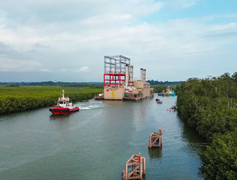 Électricité : Karpowership accoste le " Deniz Sultan " à Libreville