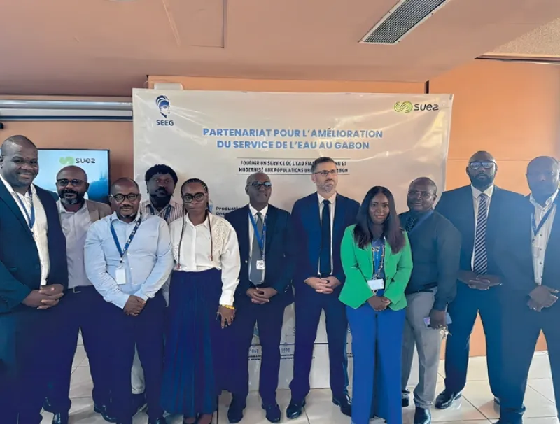 Lancement du partenariat SEEG-Suez