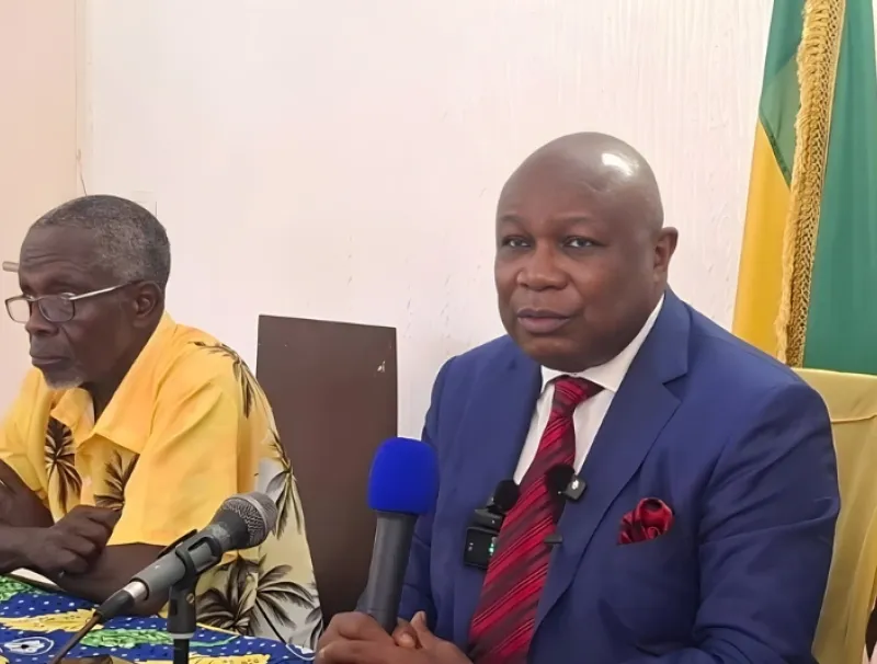 Pierre-Claver Maganga Moussavou, ancien vice-président de la République