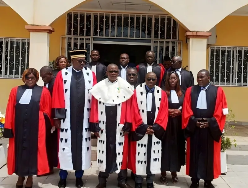 Magistrats auditeurs de la Chambre provinciale des comptes de Koula-Moutou