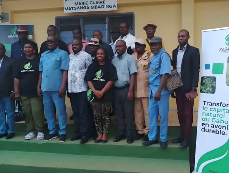 Une réunion de prise de contact et d'enseignement sur les missions de l'Agence gabonaise pour le développement de l'économie verte (Agadev) à Tchibanga