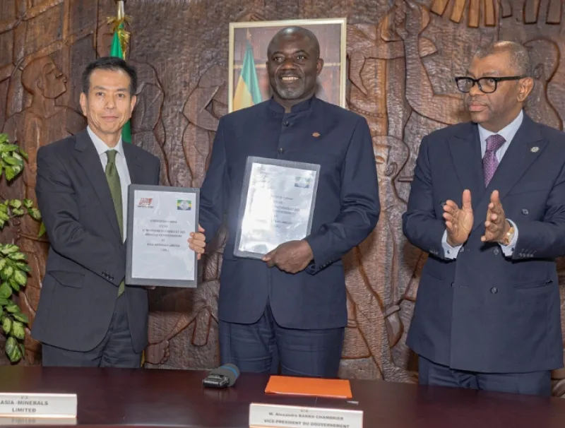 Manganèse : le Gabon signe un accord avec le Japonais AML