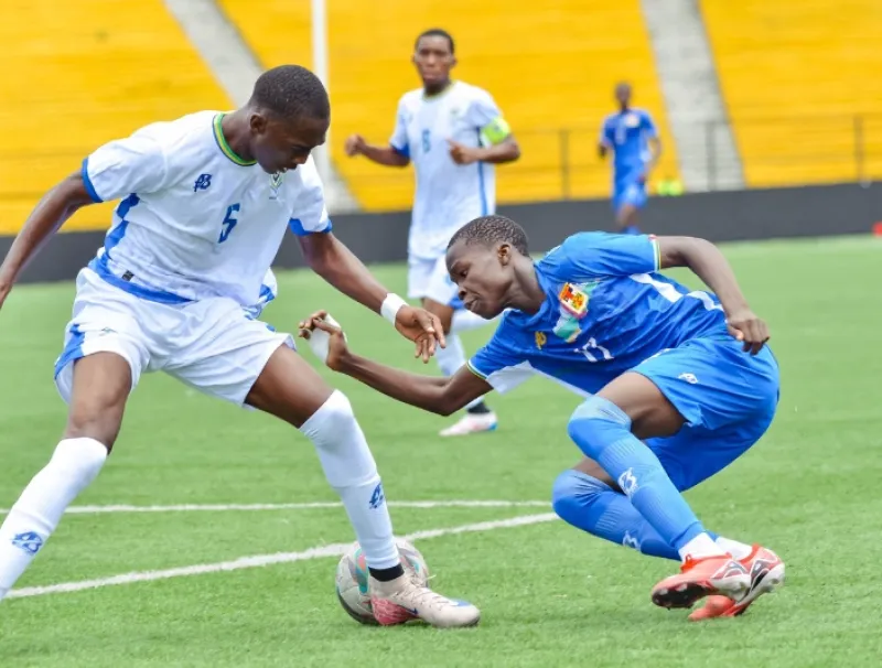 Match Gabon vs République centrafricaine comptant pour les éliminatoires de la can U17