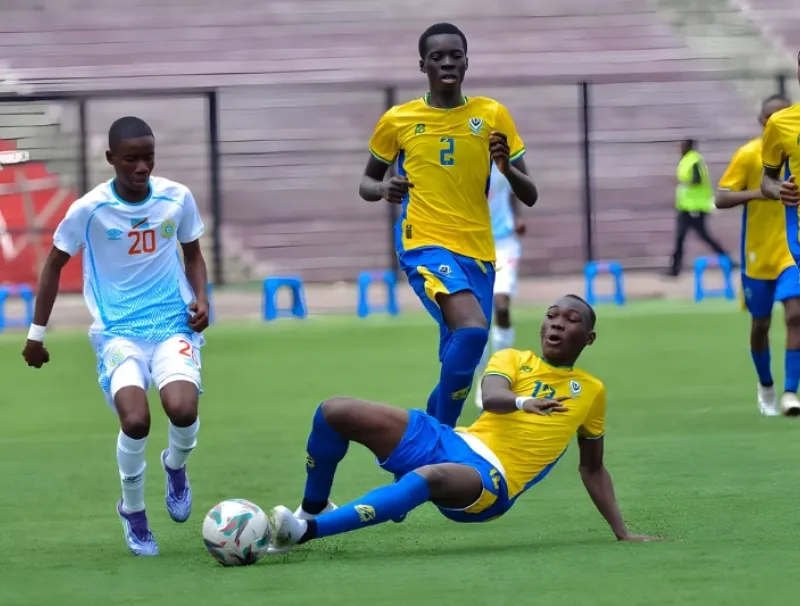Match Gabon vs RDC aux éliminatoires de la can 2027 U17