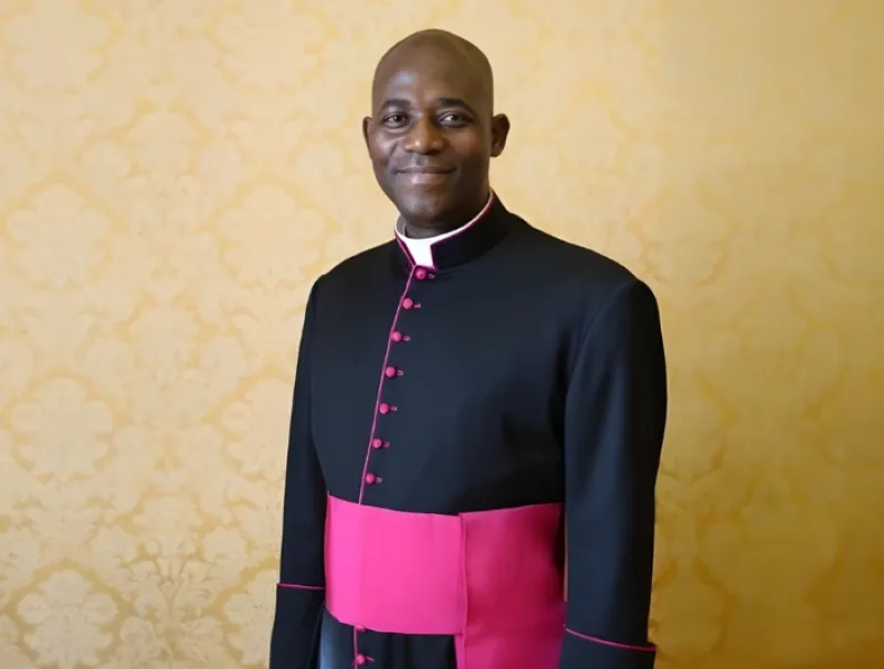 Mgr Kisito Ouédraogo, représentant du Vatican au Gabon