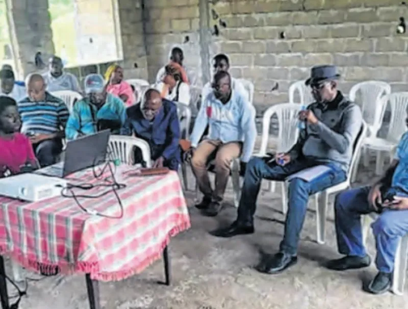 Une vue des membres lors de l’AG