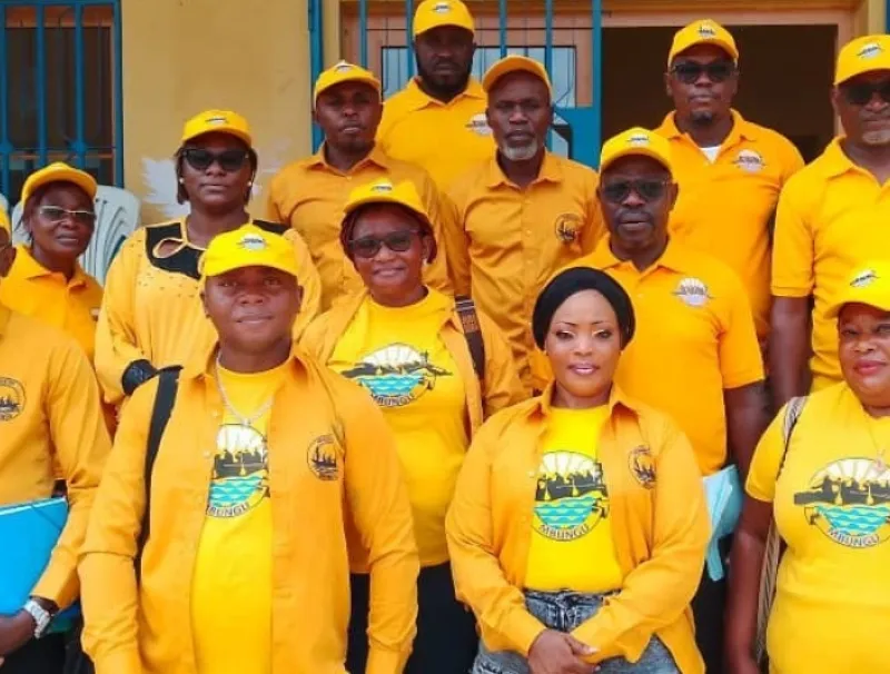 Le bureau directeur de l’association Mbungu.
