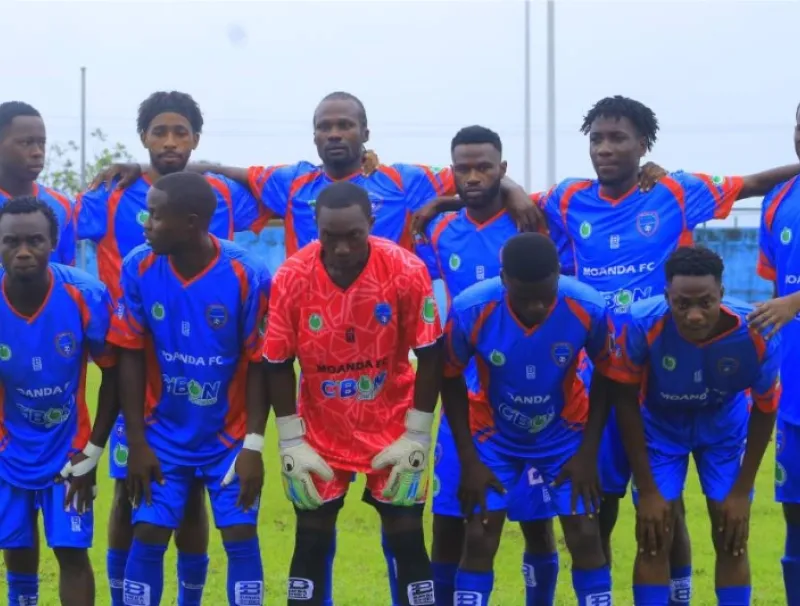 Moanda FC. © DR