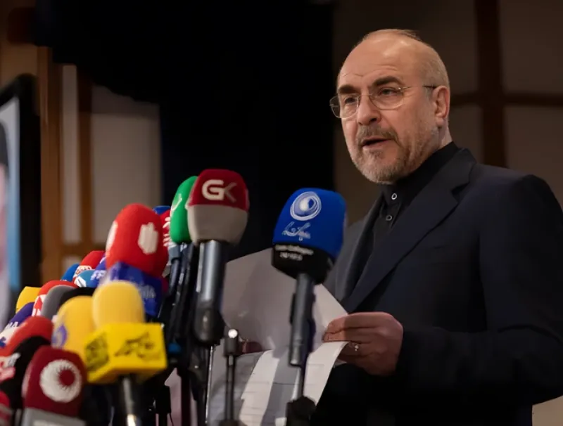 Mohammad Bagher Ghalibaf, président du Parlement iranien