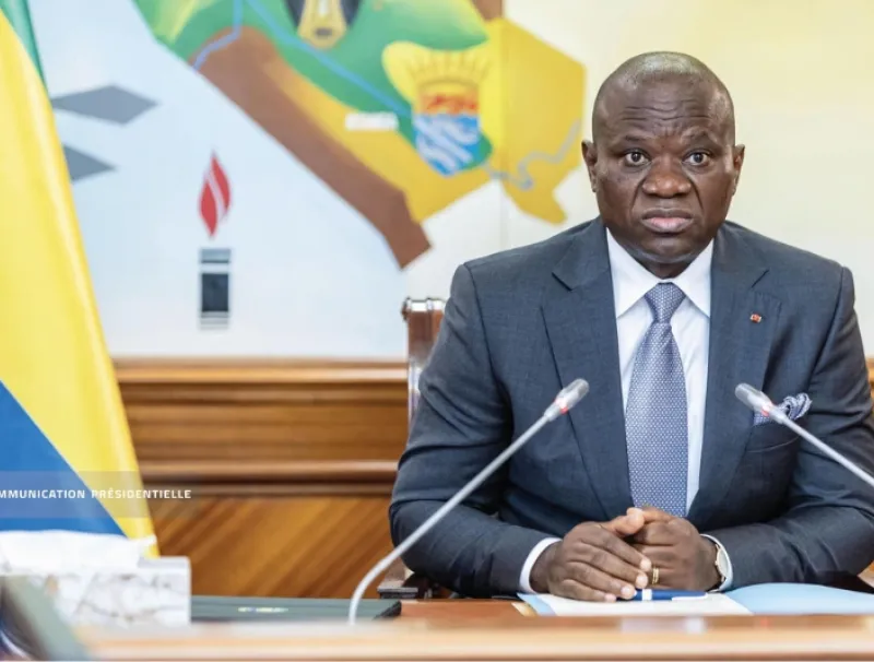 Brice Clotaire Oligui Nguema, président du Gabon