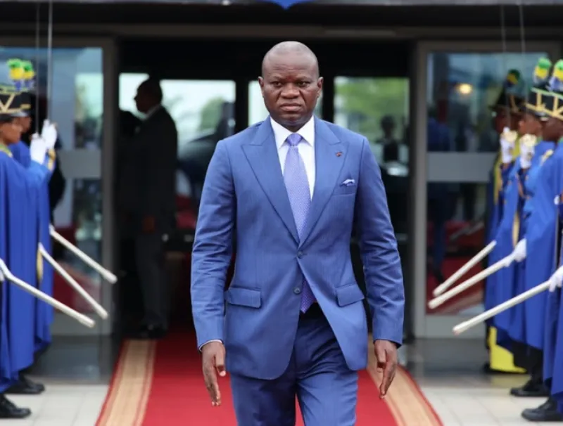 Brice Clotaire Oligui Nguema, président du Gabon