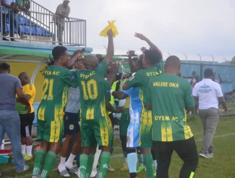 Mission accomplie pour les joueurs d’Oyem AC qui vont retrouver le National Foot 1 la saison prochaine. 