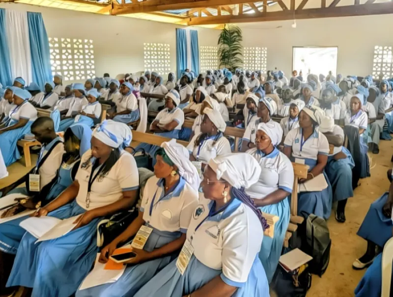 Diacres ayant participé au séminaire régional des diacres 