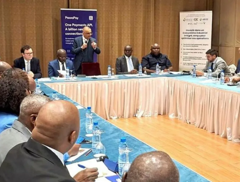 Participants au forum Gabon-Royaume-Uni