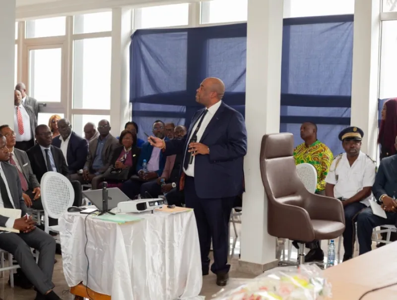 Pascal Houangni Ambouroue, Maire de port-gentil