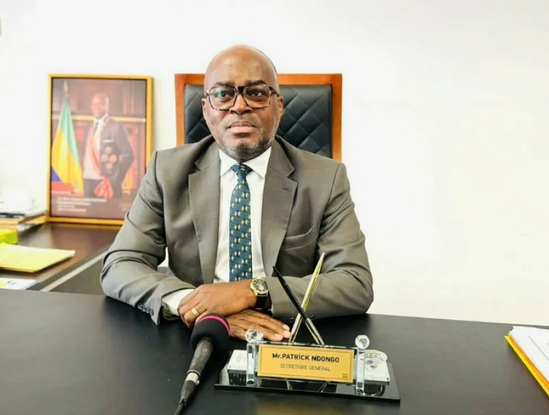 Patrick Ndongo, secrétaire général de l'Assemblée nationale