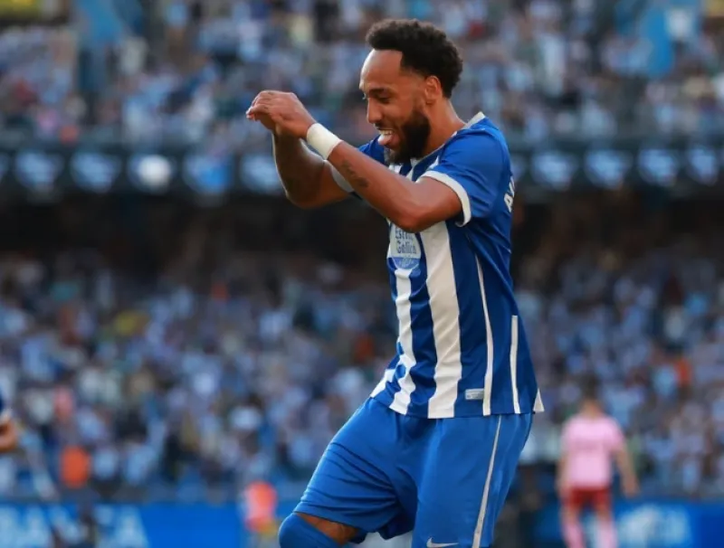 Pierre-Emerick Aubameyang, footballeur international gabonais