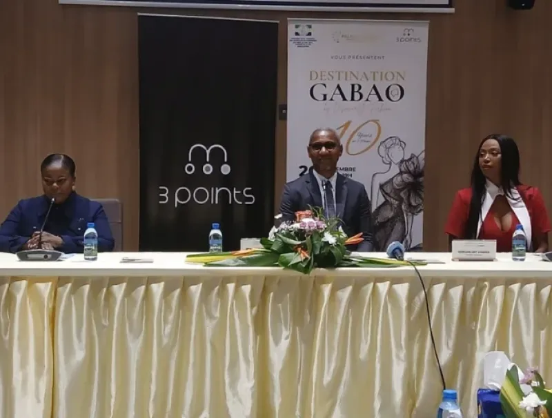 Point de presse du grand événement de mode « Destination Gabao »  