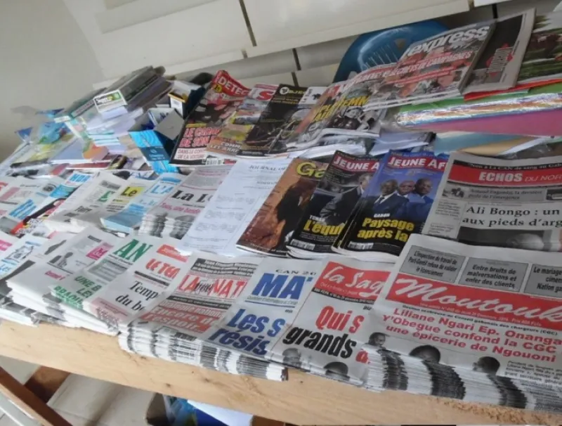 La presse au Gabon