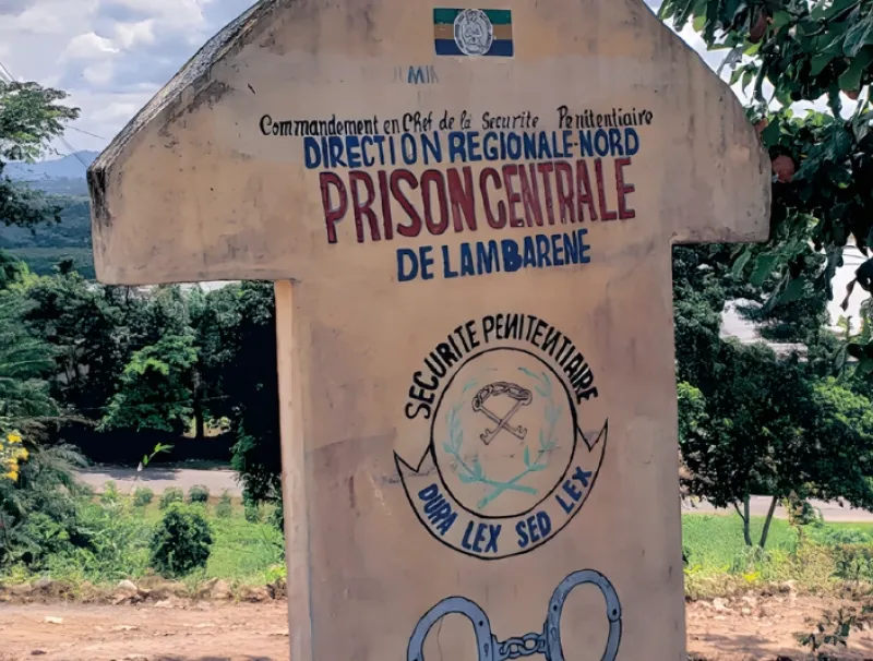 Prison centrale de Lambaréné