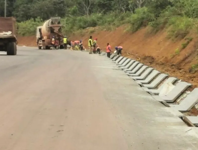 Projets routiers réalisés dans le Woleu-Ntem
