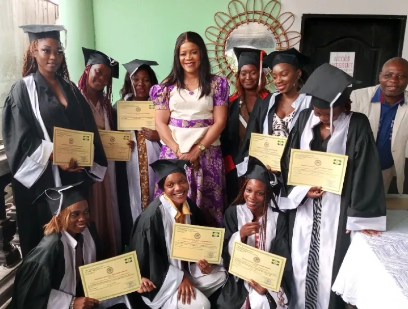 Nouvelle cuvée de l'École normale privée des instituteurs de Libreville