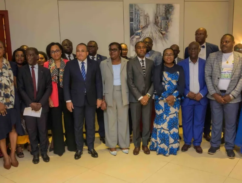 Les officiels à l’ouverture des assises.