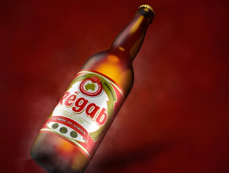 Régab, bière gabonaise