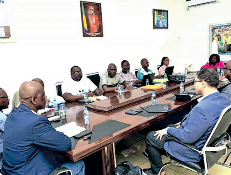 Une vue de la rencontre d’hier entre la FIFA et la Fégafoot