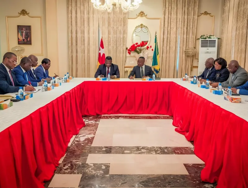 Rencontre entre Dieudonné Aba'a Owono et le Pr Djobo-Babakane Coulibaley