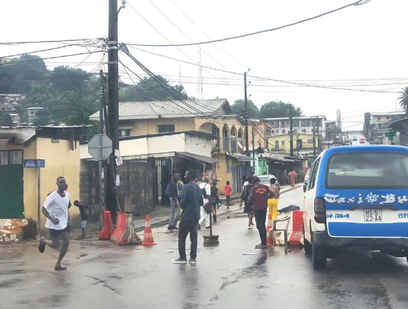 Du PK 8 jusqu’à Nyali, la route est fermée pour cause de travaux 