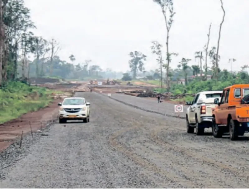 Le chantier Abaga-Bikélé-Owendo. © DR