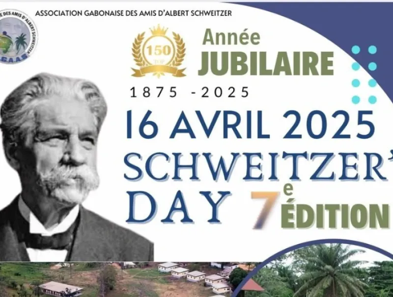 Lors du «Schweitzer Day», l’Agaas vante l’œuvre du “Grand Blanc” de Lambaréné.