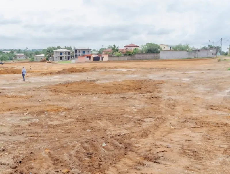 Site aménagé à Malibé