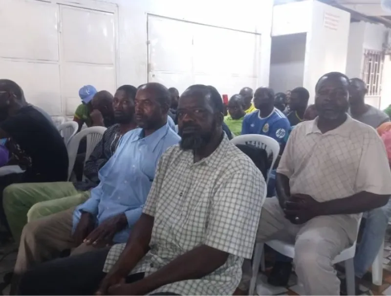 Une vue des transporteurs pendant l’assemblée générale