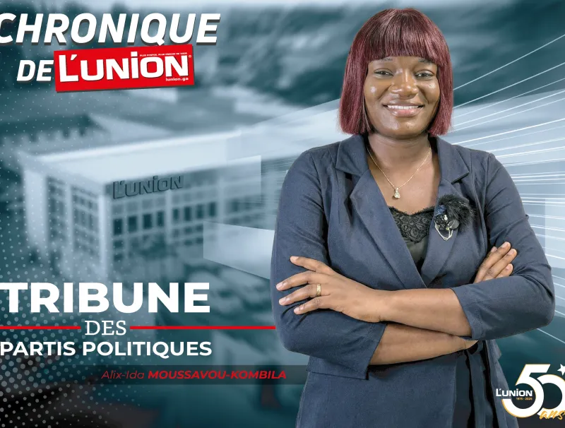 Alix-Ida MUSSAVU-KOMBILA , journaliste à L'Union