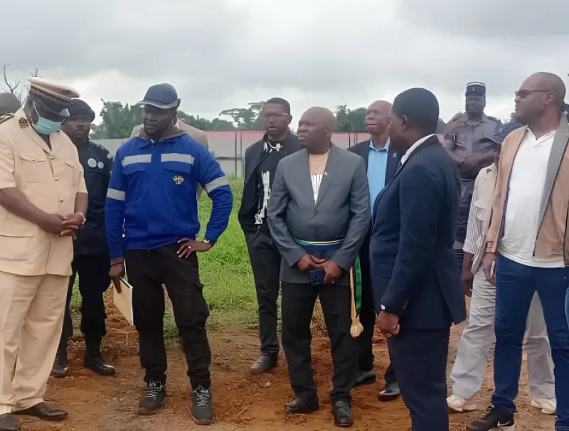 Tournée d'évaluation des chantiers de la Ngounié