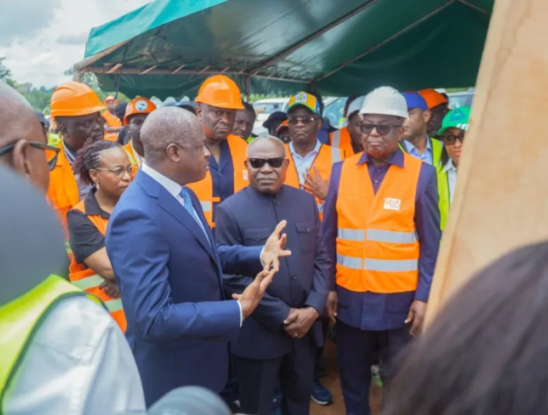 Visite de la décharge de Nkoltang