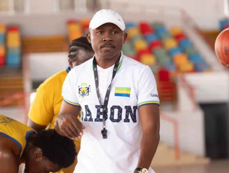 Ylaurich Bertrand Ondo Zogo, coach des panthères U18 de basketball