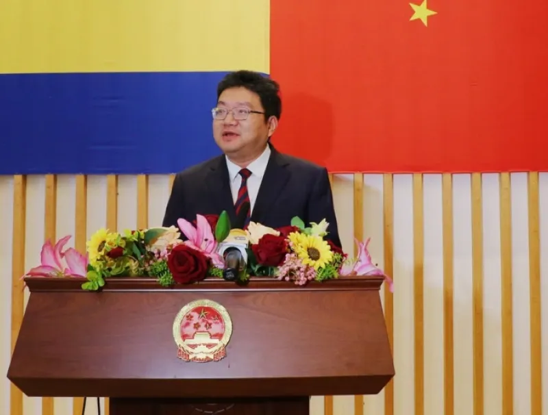 Zhou Ping, ambassadeur de Chine Gabon