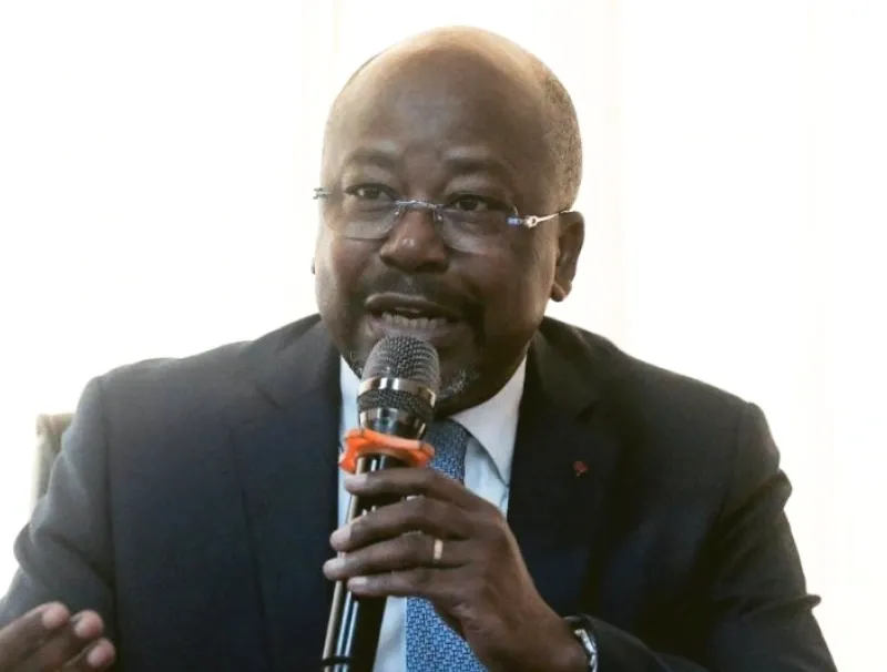 Alain-Claude Bilie-By-Nze, fondateur du parti politique Ensemble pour le Gabon (EPG) 